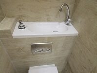 Lave-mains sur WC suspendu WiCi Bati - Monsieur DT (75) - 1 sur 3